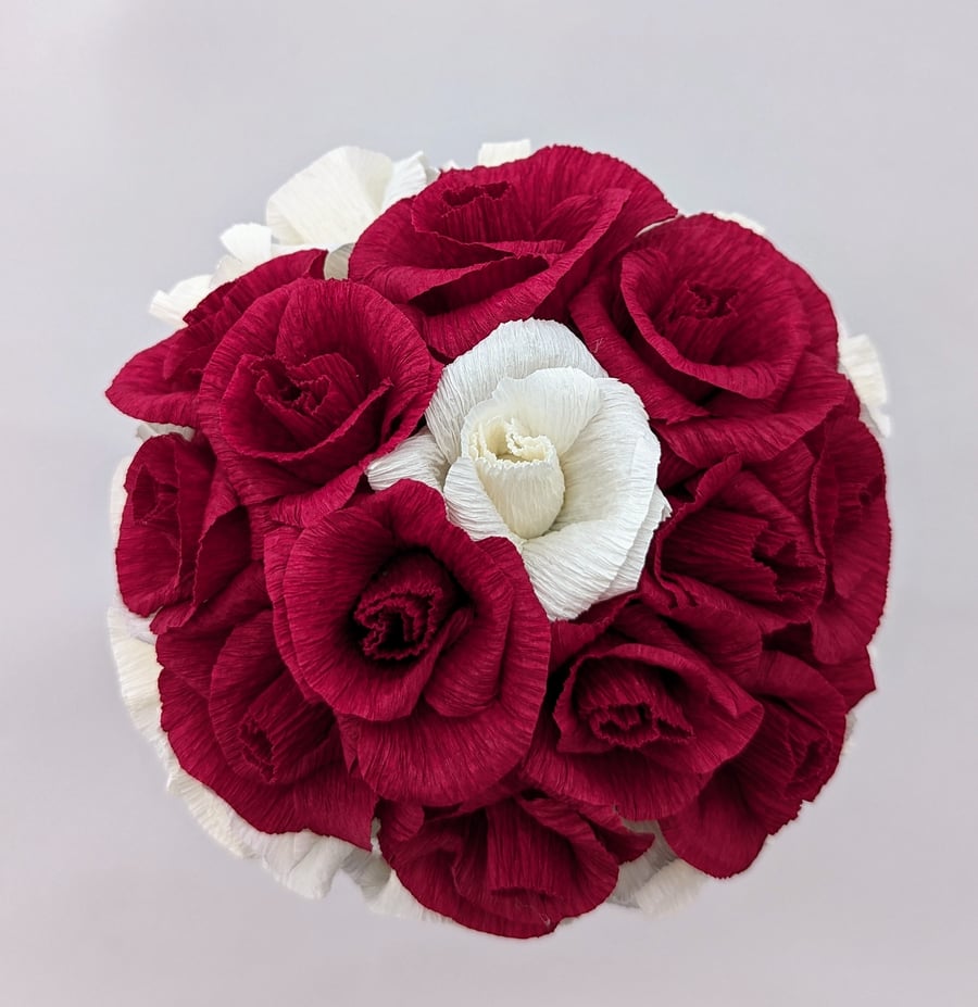 Small rose bridesmaid bouquet