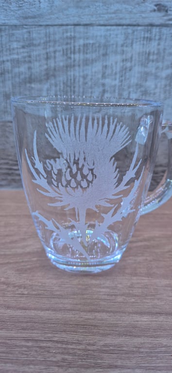Thistle Personalised Cup set