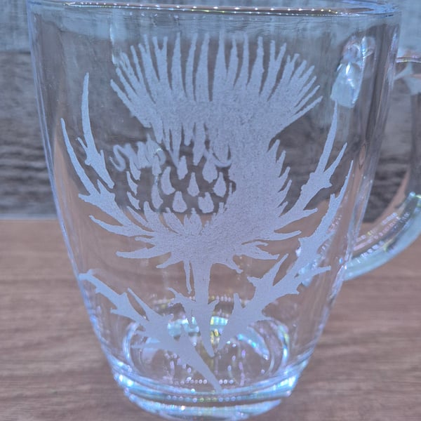 Thistle Personalised Cup set