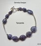 Tanzanite Bangle Style Bracelet LARGE Size - Image 6