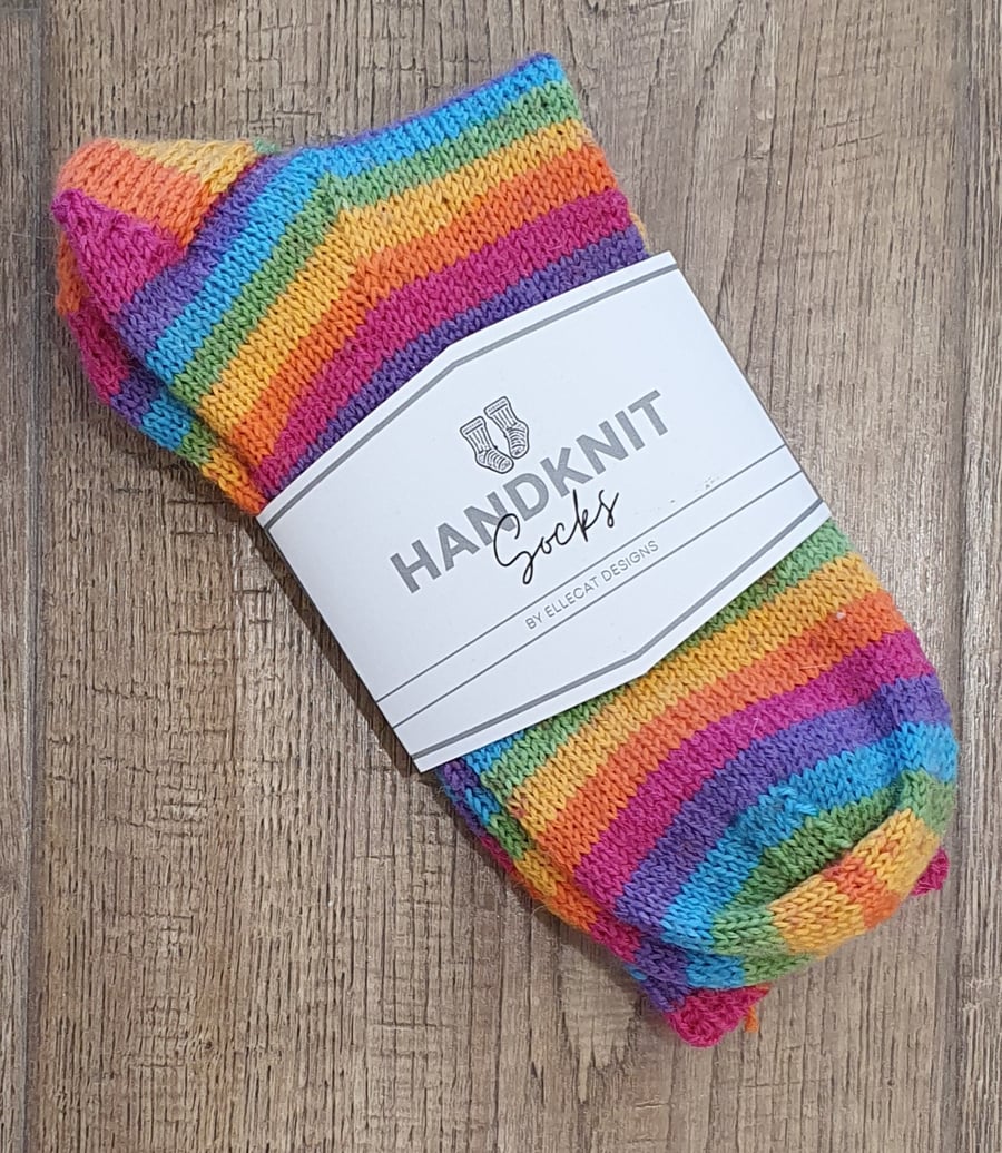 Handmade Boot Socks 4-6
