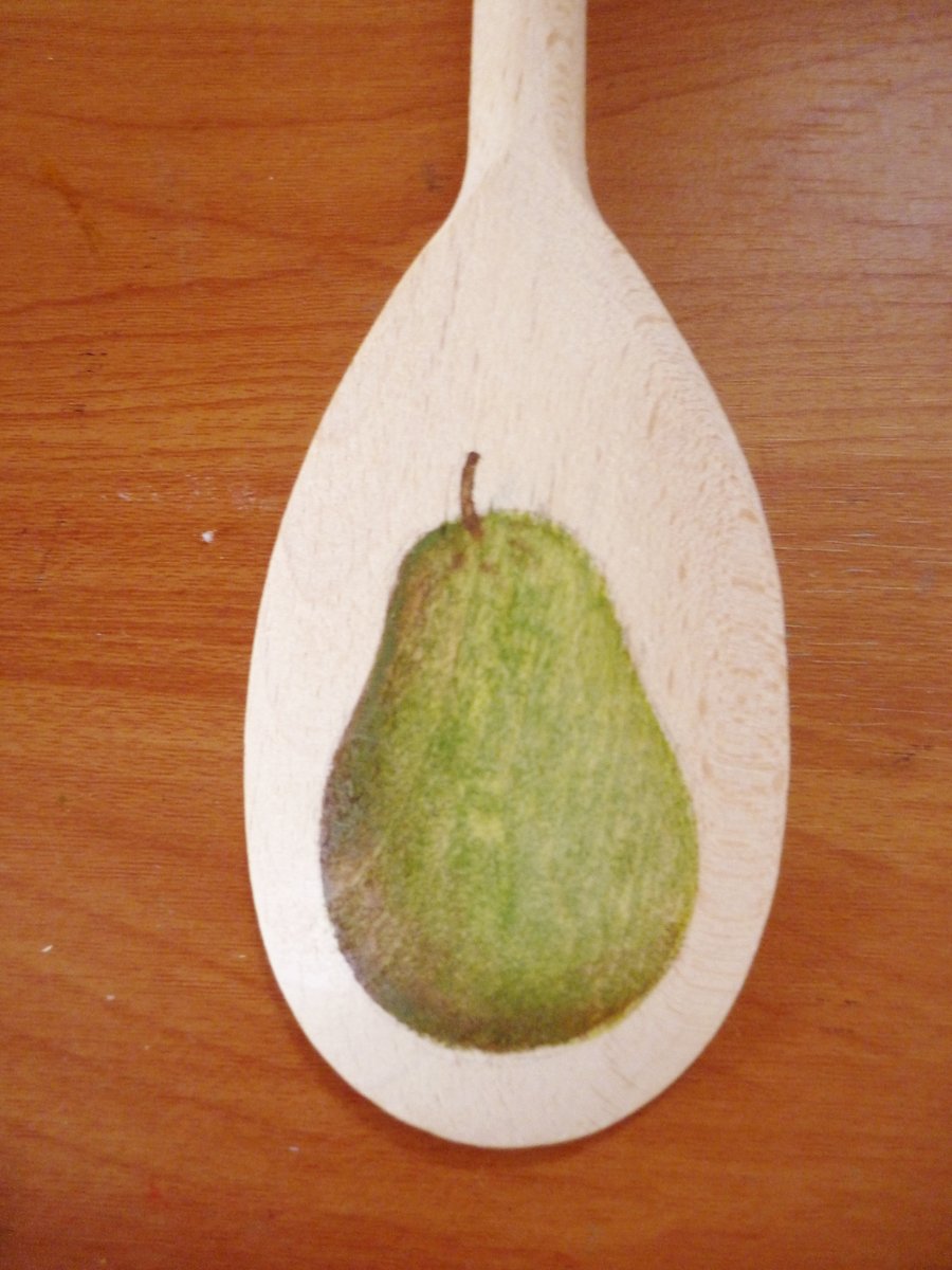 Free Postage - Pear Decorative Spoon - Single
