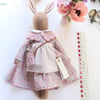 Heirloom Liberty Bunny - Betsy Ann Pale Pink