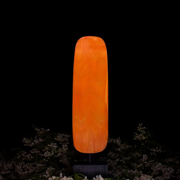 "Monolith" - abstract wooden sculpture 