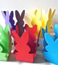 10 Bright Easter  BUNNY baskets - Image 1