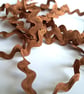 Brown Ric Rac Ribbon Trim, 5 Metres, 11mm Wide Decorative Braid sewing supplies - Image 5
