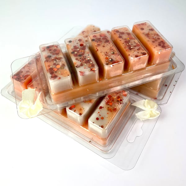 Pumpkin Spice Luxury Handmade Scented Wax Snap Bar