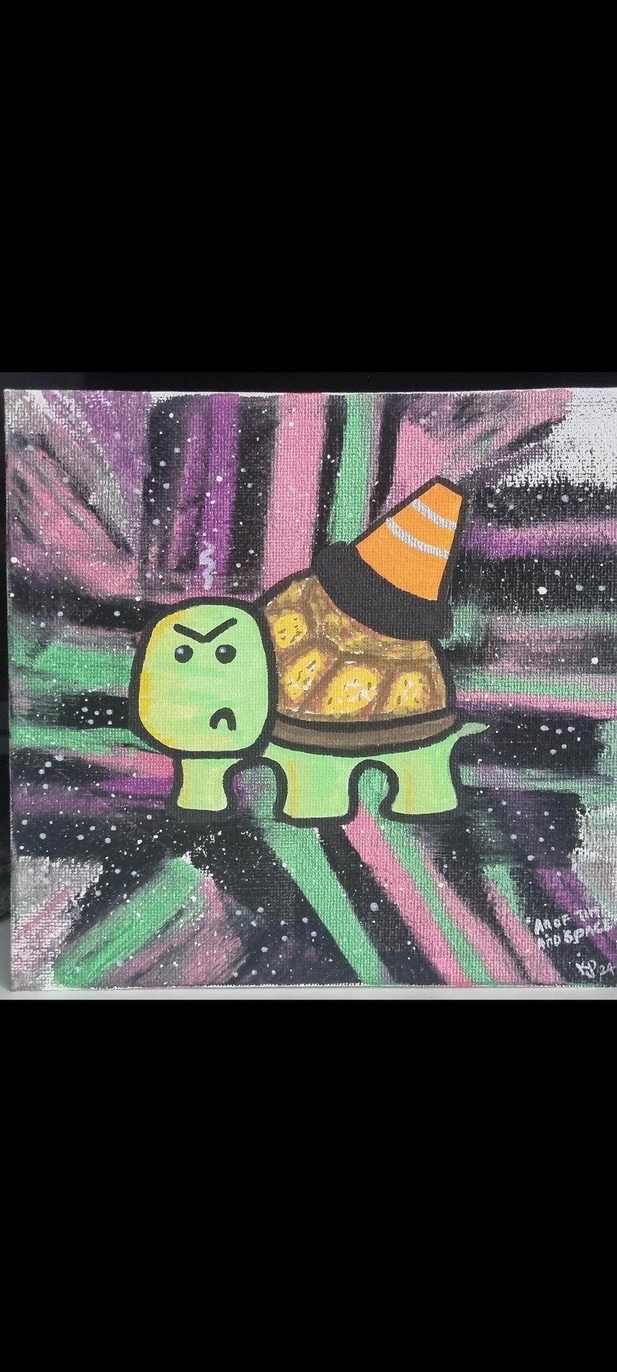 Nipfest tort art "all of time and space"