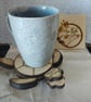 Wooden turtle coaster - Image 2