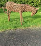 Horse, pony, woven willow. animal sculpture, custom order - Image 3