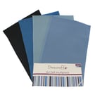 Dovecraft A4 Felt Multiple Pack - Blues 
