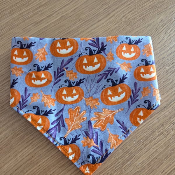 Elasticated slip-on Dog Bandana - Size XS-S