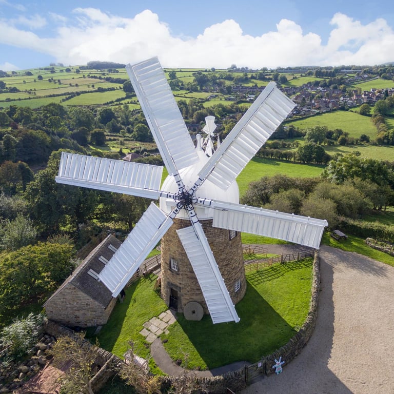 Heage windmill print