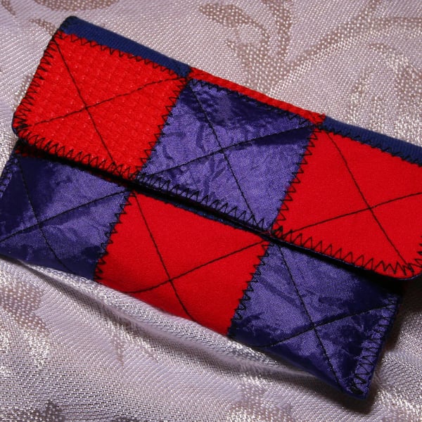 Phone or Camera Case, quilted patchwork