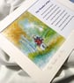 Original hand painted watercolour print of the Wonder of Boy - Image 3