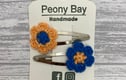 Hair clips with 5cm snap clips