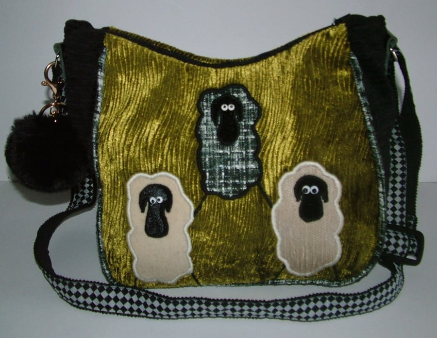 We three sheep handbag