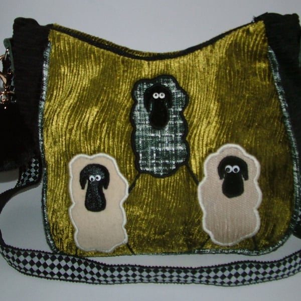 We three sheep handbag
