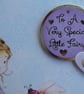 Fairy with Daisy Card - Image 4