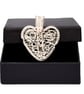 Heart shaped wire wrapped pendant - Image 2