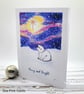Christmas Cards - Set of 4 - Christmas Star, Polar Bear, Northern Lights - Image 4
