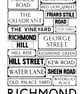 RICHMOND STREETS A3 Print - Image 4