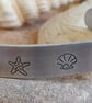 Hand Stamped Cuff Bangle - Image 1
