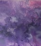 "Amethyst Magic "Original Handmade Abstract Acrylic Painting
