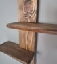 Handmade rustic wall mounted shelf  - Image 5