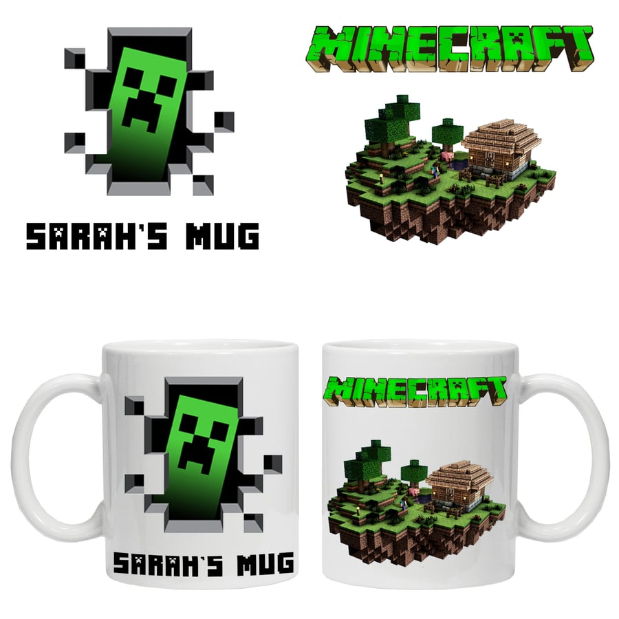 Inspired Minecraft mug