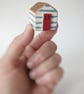Little Hand Painted Wooden Beach Hut - Image 3