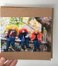 Cup Of Tea In A Tree, Photography Card
