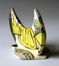 Table Manners Small Sculpture:Green and Yellow - Image 5