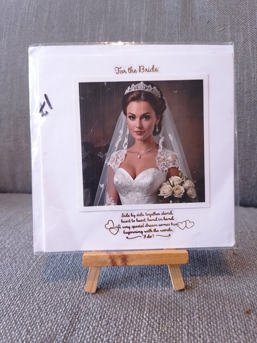 Bridal Wedding Day Card