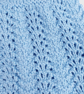 Baby boys Cardigan, Hand Knitted, Light Blue, Collared Sweater, Baby Shower  - Image 4