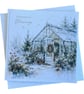 Traditional Winter Christmas Card Set of Six Square Seasonal Greetings Cards - Image 5