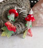 Woodland Toadstool Earrings