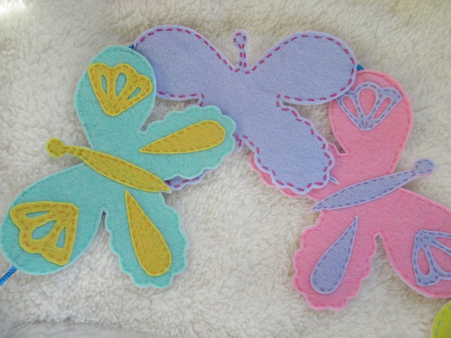 Butterfly nursery decor