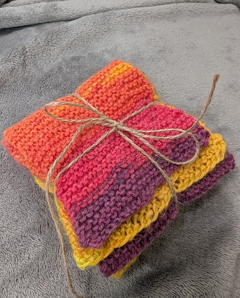 Children Rainbow Scarf- 3-5 years