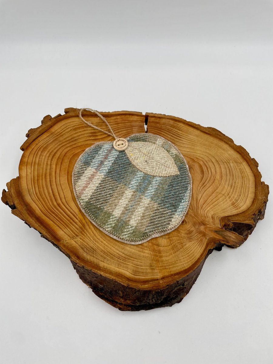 Scottish tweed mug rug coaster