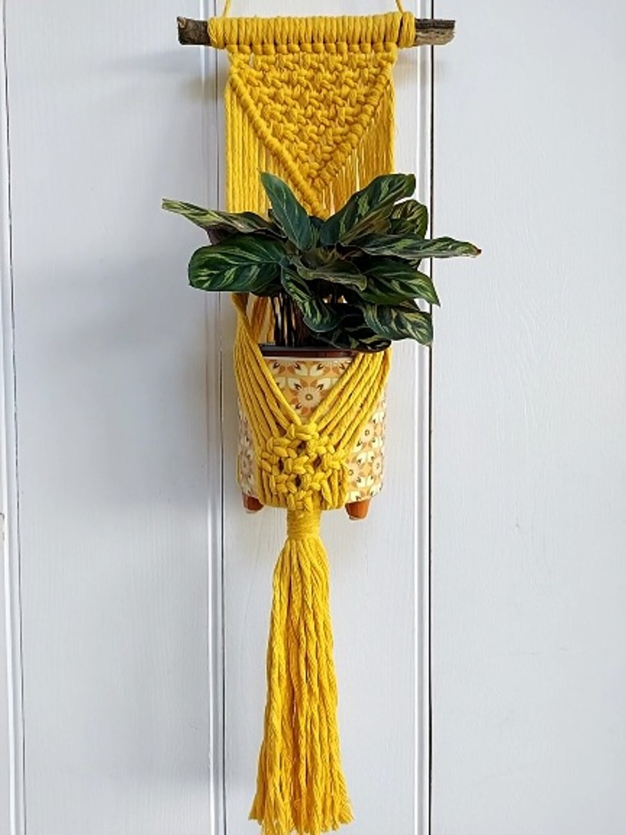 Macrame Plant Holder Wall Hanging Boho Plant Hanger