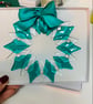  Stunning Fused glass   Christmas wreath - Image 2
