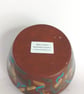 Pottery terracotta, multicolored, bowl, decorative or serving ceramic bowl - Image 5