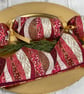Set of three Christmas crackers. Waves and swirls with gold accents - Image 7