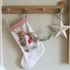 Liberty Patchwork Christmas Stocking