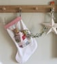 Liberty Patchwork Christmas Stocking - Image 1