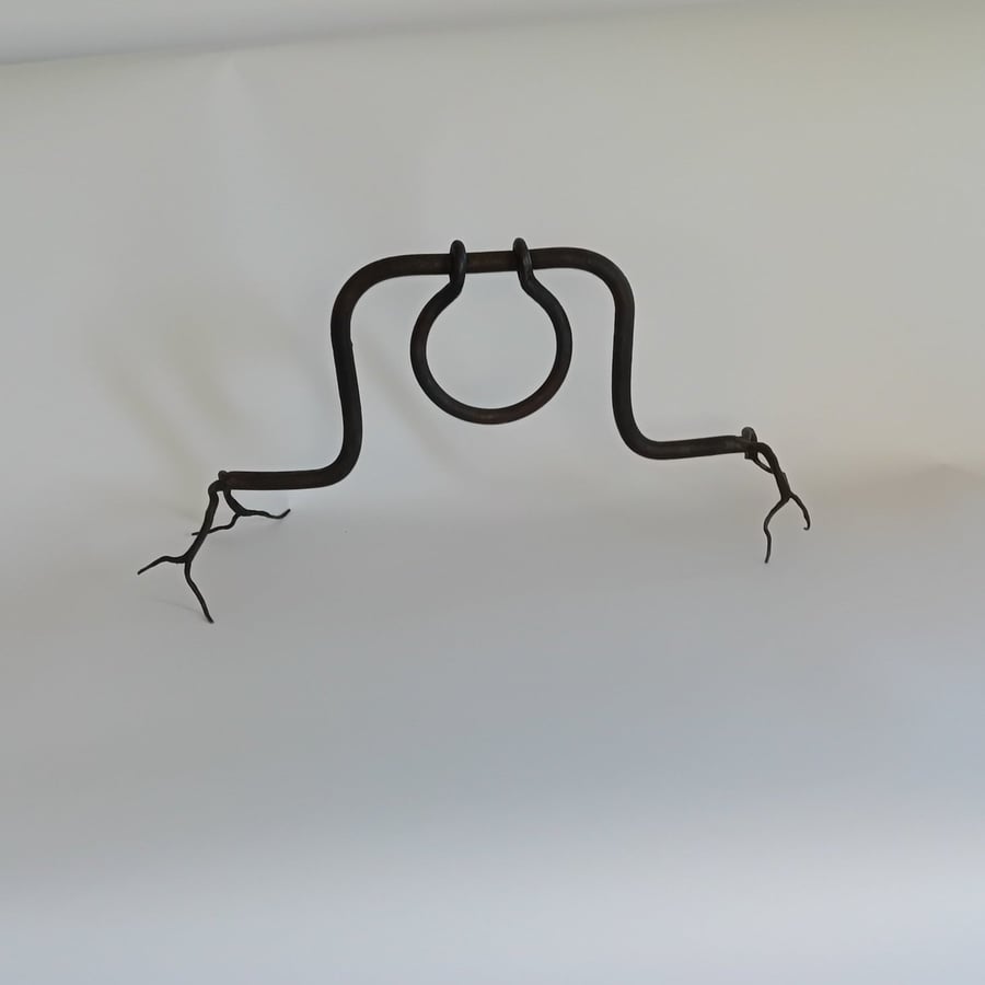 Contemporary Forged Steel Sculpture