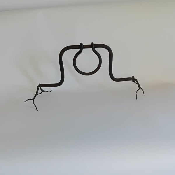 Contemporary Forged Steel Sculpture
