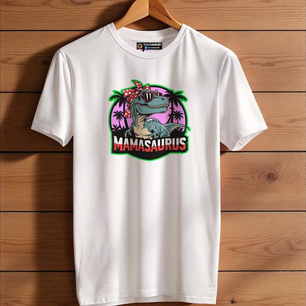 Mamasaurus! funny unisex t-shirt 100% cotton S-XL and brand new 