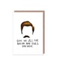 Ron Swanson Parks and Rec - Bacon and Eggs - Birthday Card